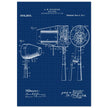 Hair Drier patent drawing by G M Kazanjian