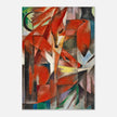 The Foxes Die Füchse painting by Franz Marc
