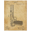 Firearm mechanism patent by John M. Browning.