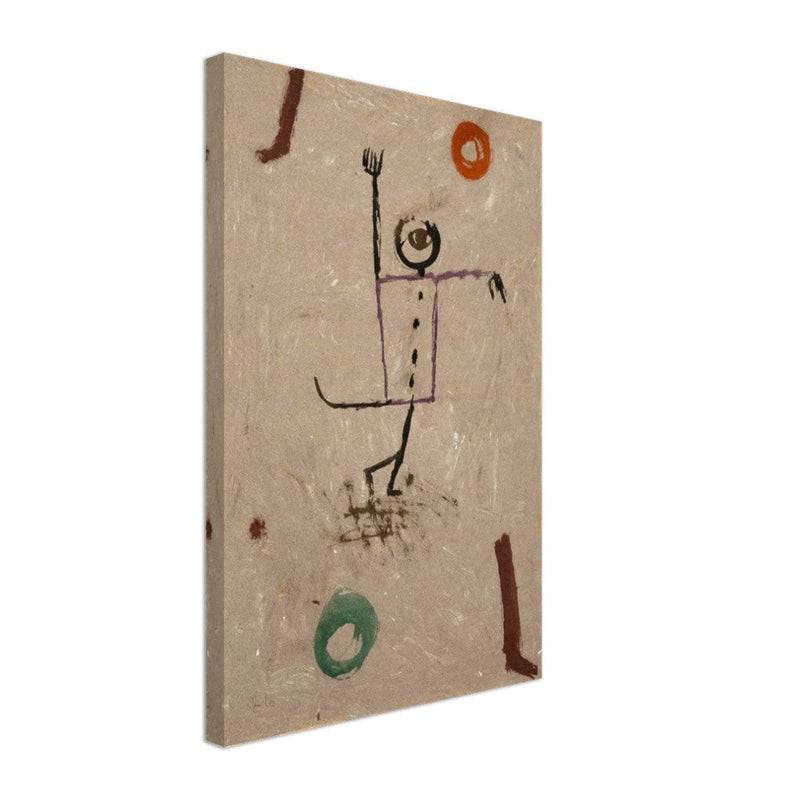 Paul Klee Arie des Tenor Buffo abstract painting.