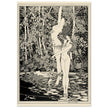 John Austen illustration for Hamlet The death of Ophelia