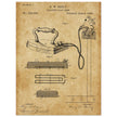 Electric Flat Iron patent by Henry W. Seeley Patent 259.054