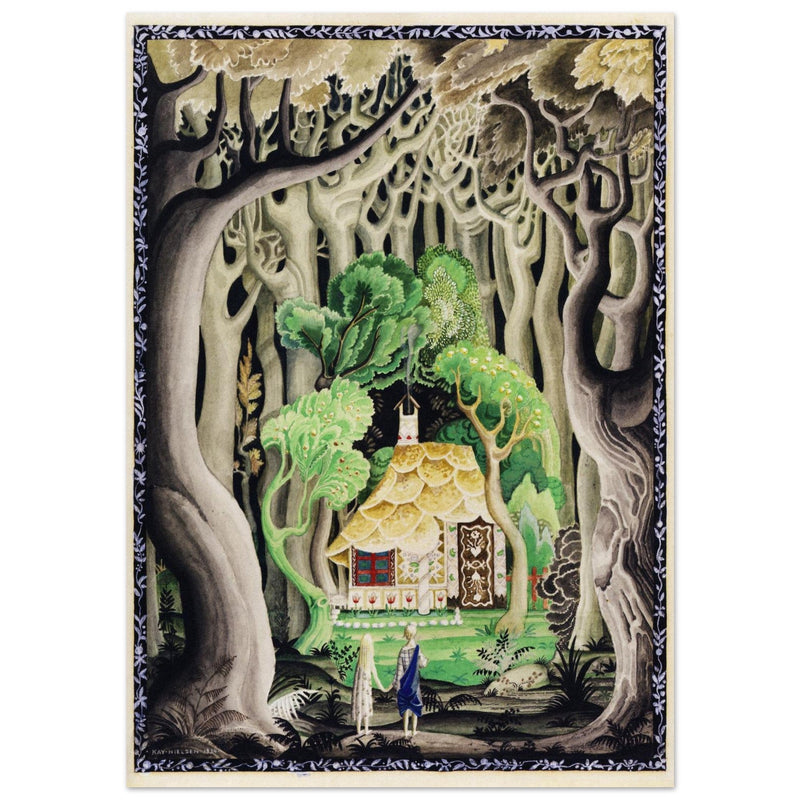 Kay Nielsen and his illustration  for Hansel and Gretel.