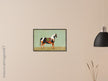 A horse painting. Unknown author of the XIX Century.