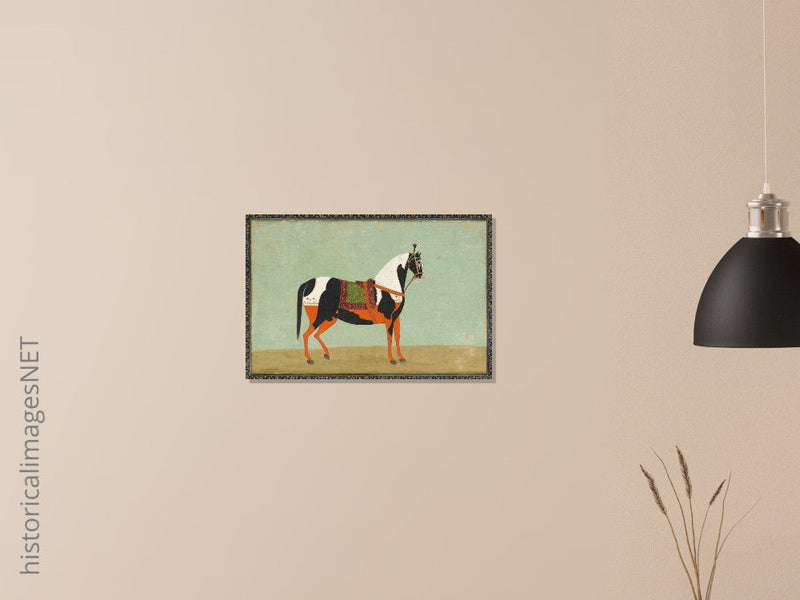 A horse painting. Unknown author of the XIX Century.