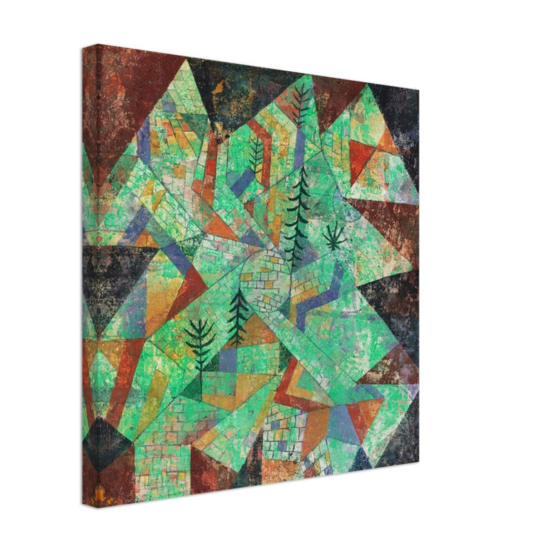 Paul Klee Wald Bau ( Forest construction )