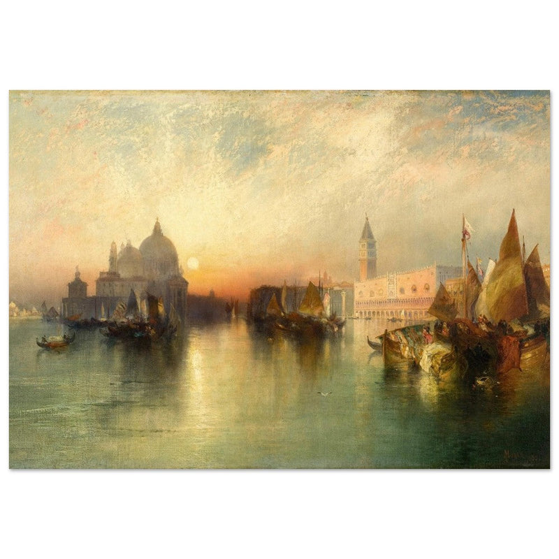 View of Venice Italy by Thomas Moran 1895.