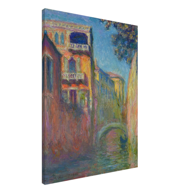 The Rio della Salute by Claude Monet