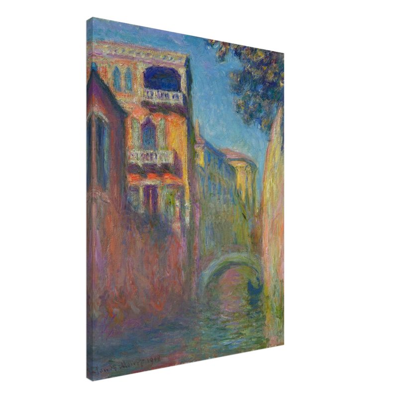 The Rio della Salute by Claude Monet