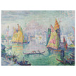 The Lagoon of Saint Mark Venice by Paul Signac 1905.