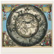 Cosmic chart with constellations part of Harmonia Macrocosmica 1666.