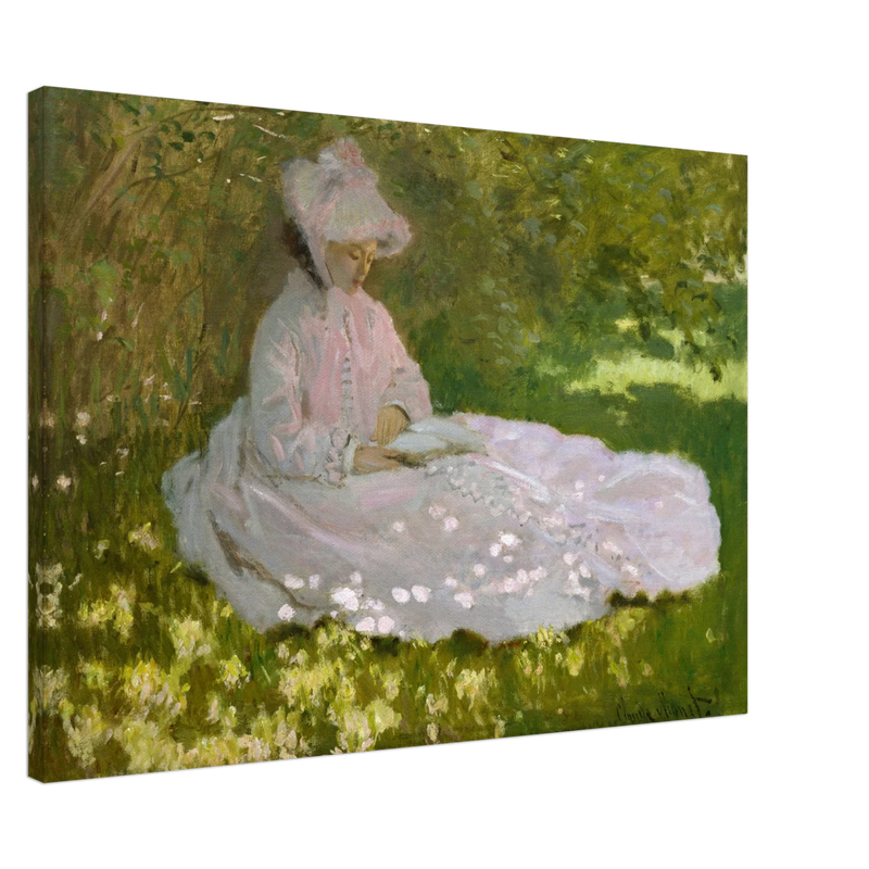 Springtime by Claude Monet
