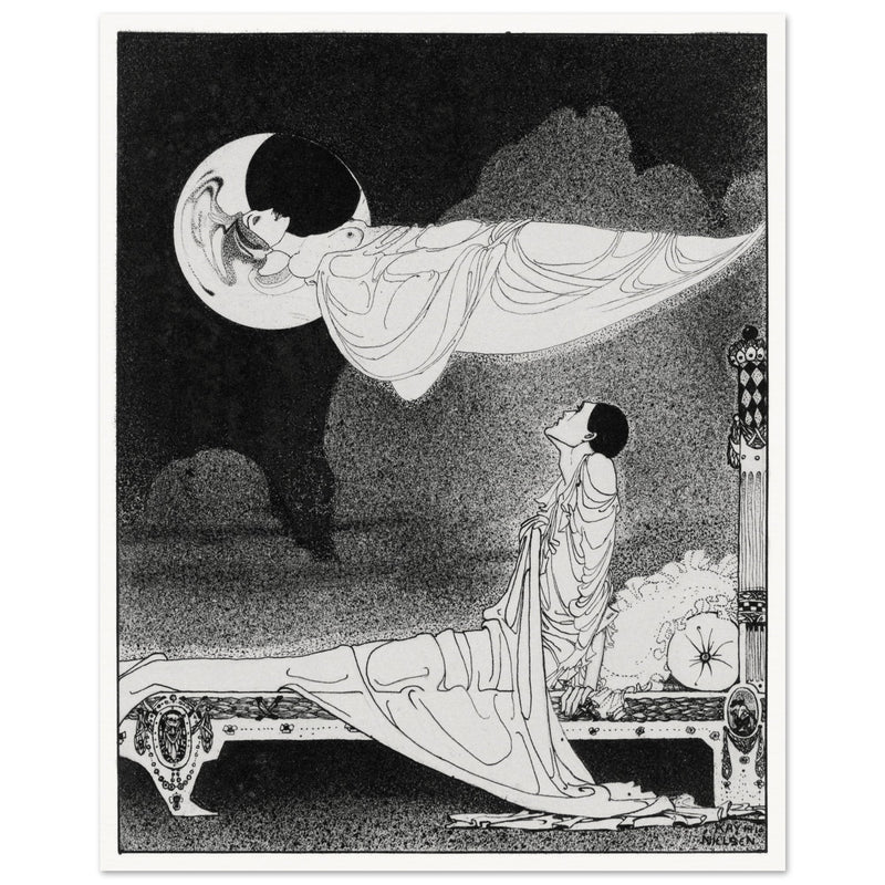 Kay Nielsen and his illustration Vision part of his book of Death.