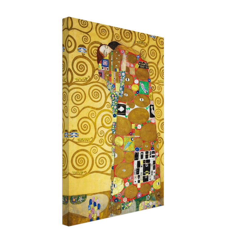 Gustav Klimt preparatory design for The lovers