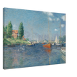 Red Boats Argenteuil by Claude Monet