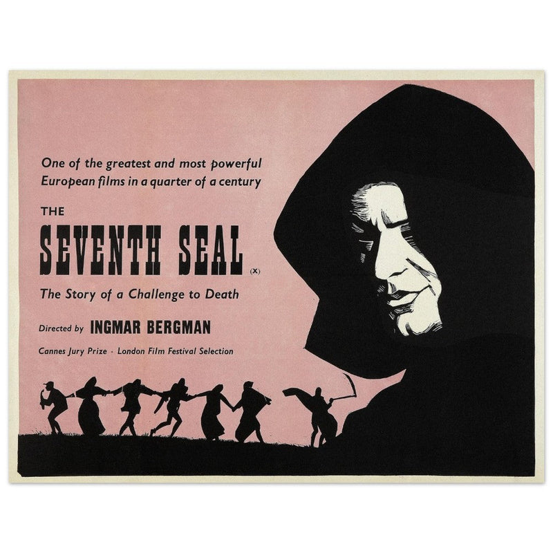 The Seventh Seal movie poster.