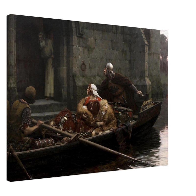 Edmund Blair Leighton painting In Time of Peril