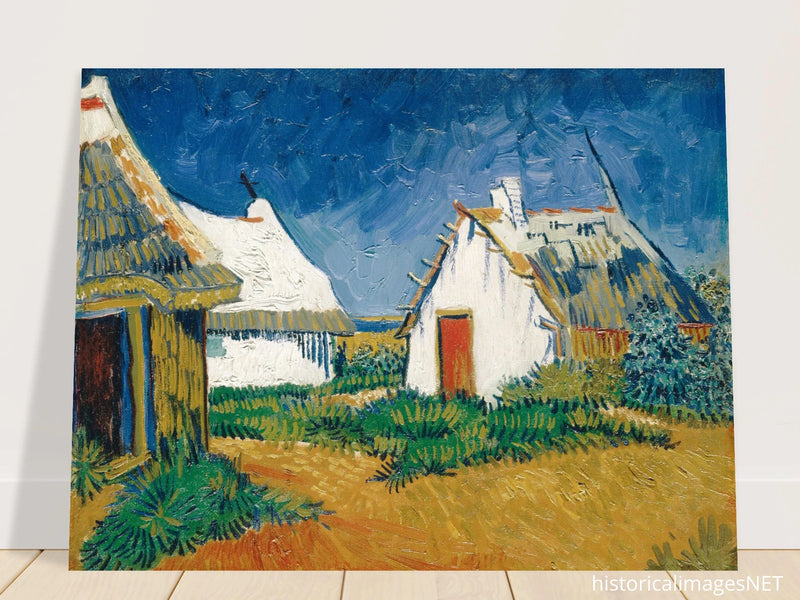 White Cottages at Saintes-Maries by Vincent Van Gogh