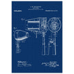 Hair Drier patent drawing by G M Kazanjian