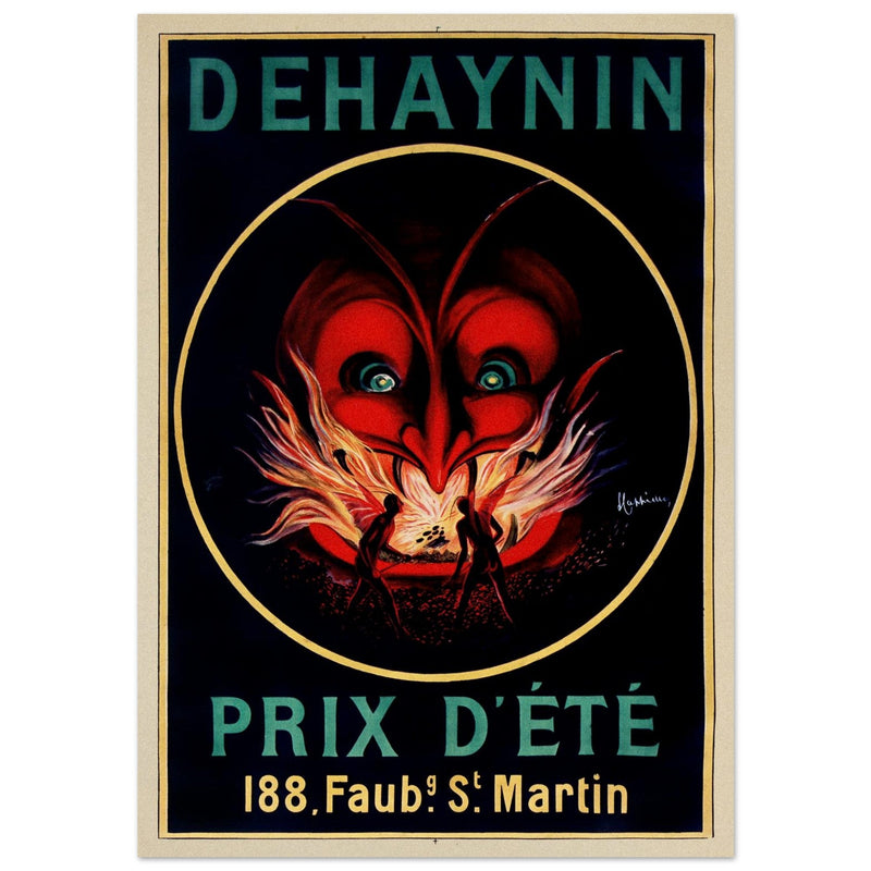 Dehaynin Prix d' Ete vintage advertising poster by Leonetto Cappiello.