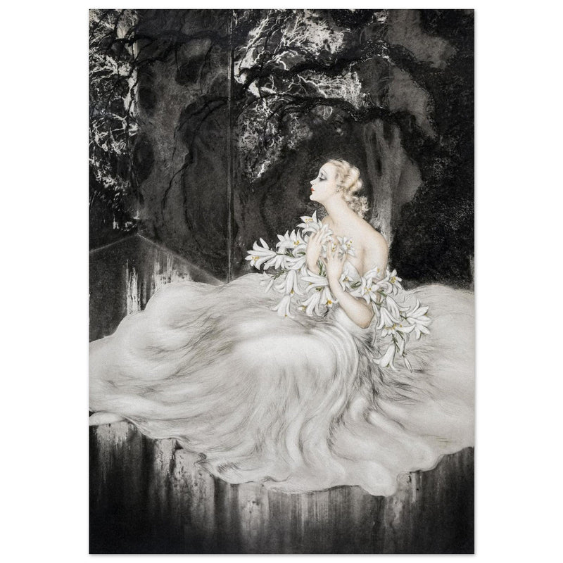 Louis Icart Les Lys (The Lilies)