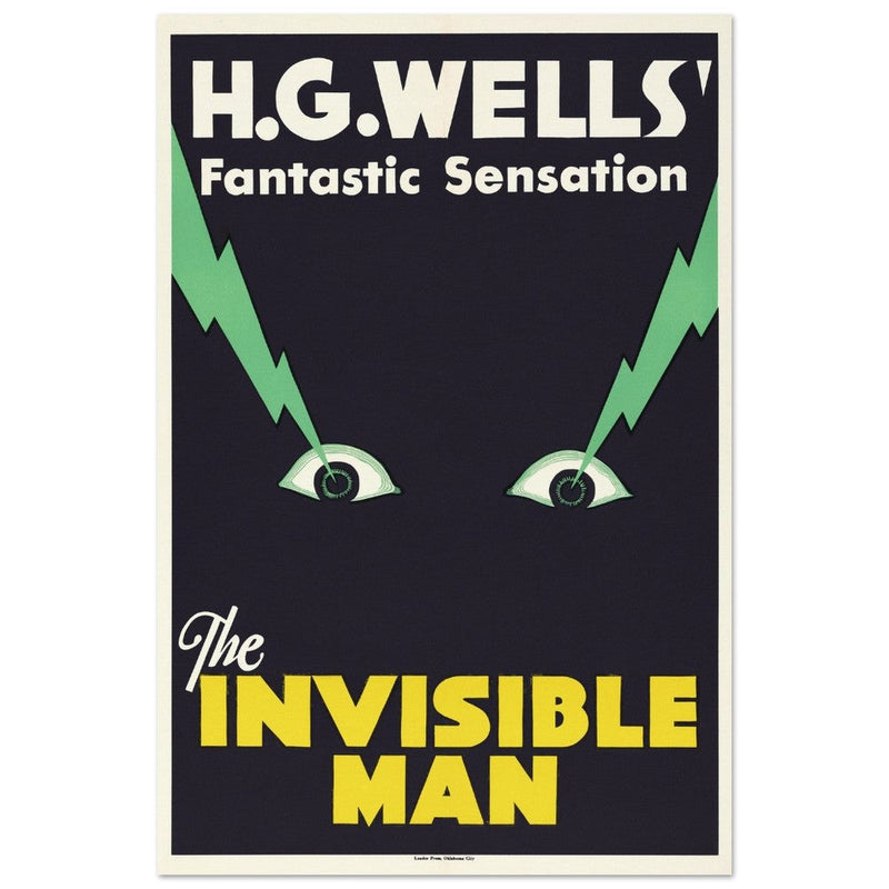 The Invisible Man movie poster.