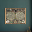 Vintage Celestial map. Planisphaerium Coeleste: Secundum Restitutionem Hevelianam et Hallejanam.