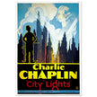 City Lights Charlie Chaplin movie poster.
