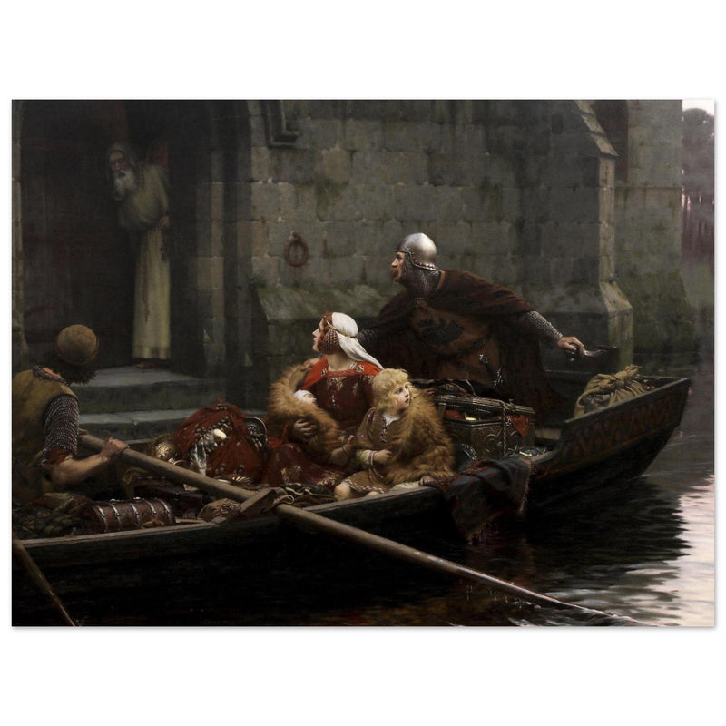 Edmund Blair Leighton painting In Time of Peril