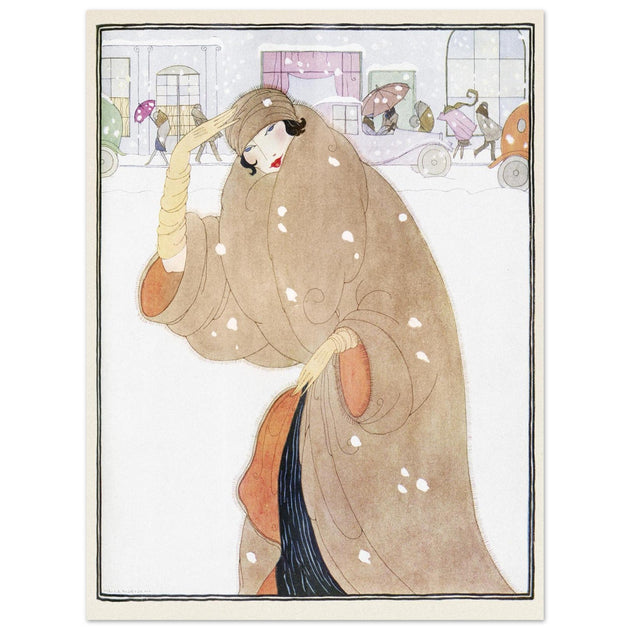 Hellen Dryden fashion magazine vintage illustration.
