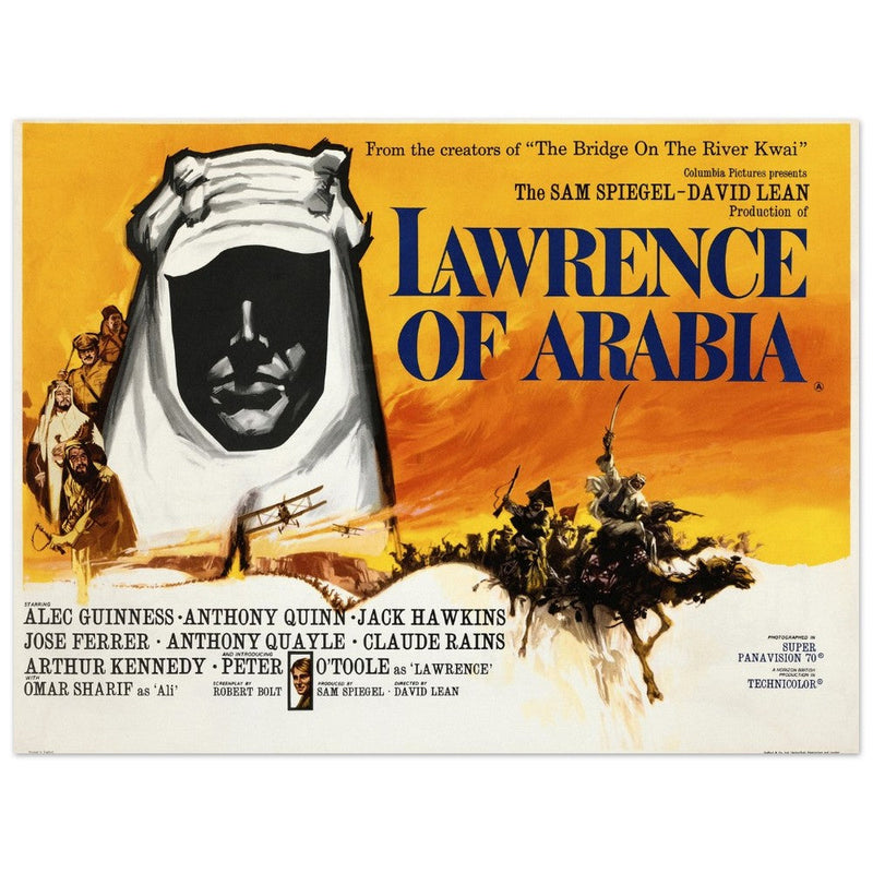 Lawrence of Arabia movie poster.
