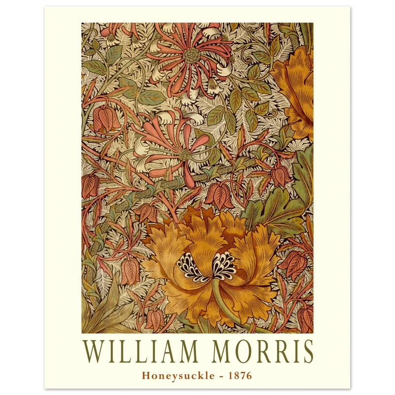 William Morris Honeysuckle 1876.