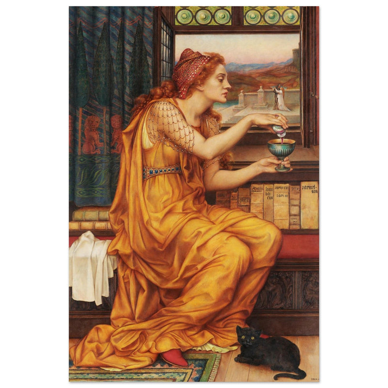 Evelyn de Morgan painting The Love Potion