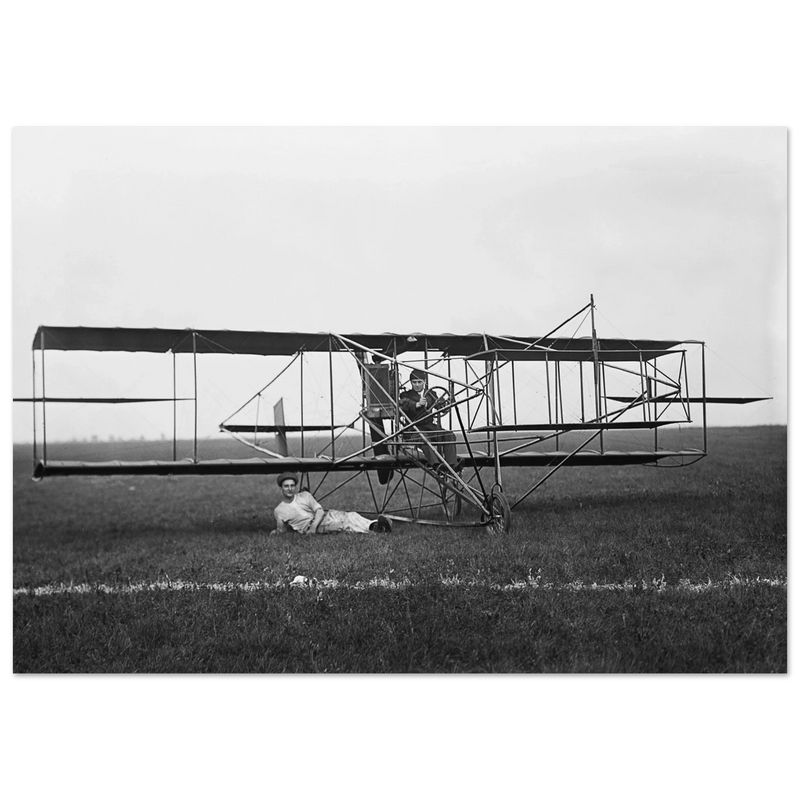 Geo. S. Russell vintage airplane