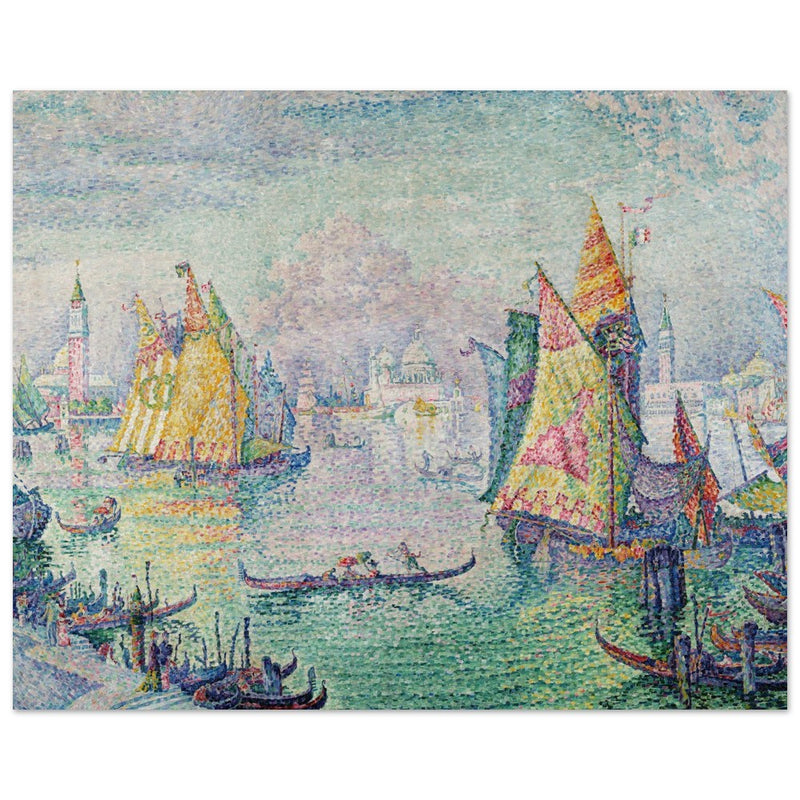The Lagoon of Saint Mark Venice by Paul Signac 1905.