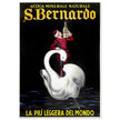 San Bernardo water italian vintage advertising print. Poster by Leonetto Cappiello 1953