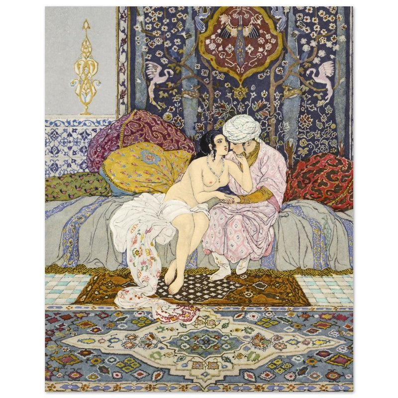 The Arabian Nights One Thousand and One Nights illustration by Léon Carré