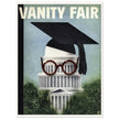 The Brain Trust and the Capital by Paolo Garretto vintage fashion magazine cover.