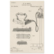 Electric Flat Iron patent by Henry W. Seeley Patent 259.054