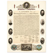 Official Facsimile of the Declaration of Independence 1903.  print.