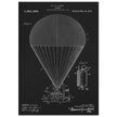 Airship patent drawing by T S C lowe Air balloon illustration