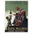 Royal Melchor Grand Mousseux champagne vintage poster advertising by Leonetto Cappiello.