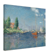 Red Boats Argenteuil by Claude Monet