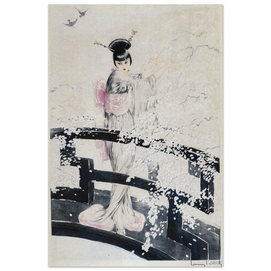 Louis Icart Madame Butterfly