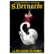 San Bernardo water italian vintage advertising print. Poster by Leonetto Cappiello 1953