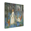 The Fairy Woods by Henry Meynell Rheam victorian painting reproduction.