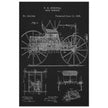 Road vehicle patent 540648 1895 by Charles Edgar Duryea. Automobile car history