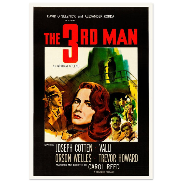The third man movie poster.