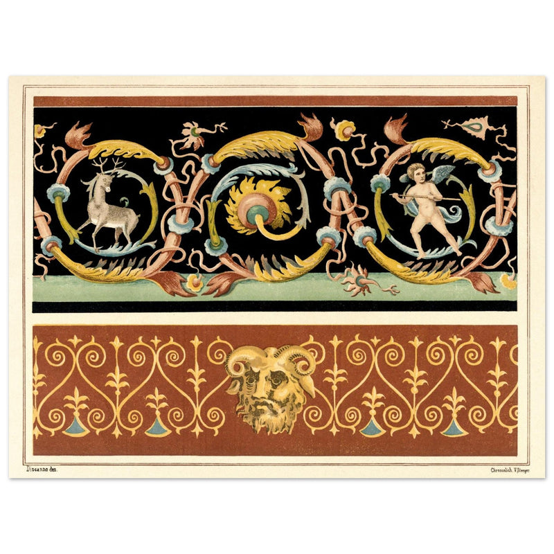 Roman wall paintings in Pompeii by Victor Steeger .