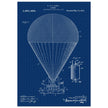 Airship patent drawing by T S C lowe Air balloon illustration
